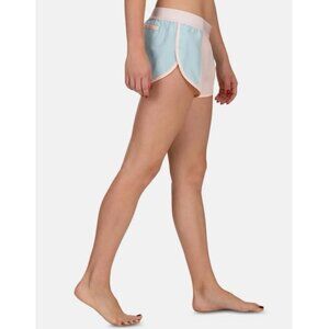 Hurley Seaside Enjoy Board Shorts in Blush Pink Baby Blue Pastel Color Block